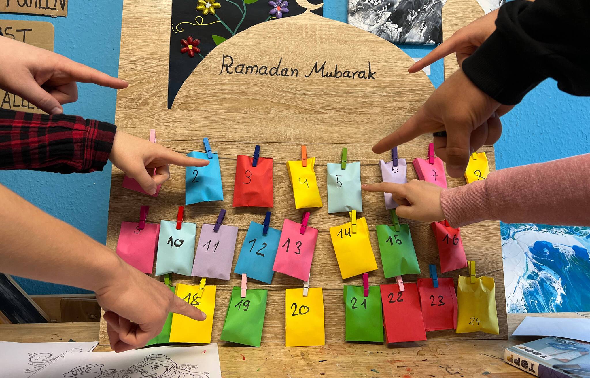 Ein Ramadan-Kalender der „Projekthelden“ aus dem