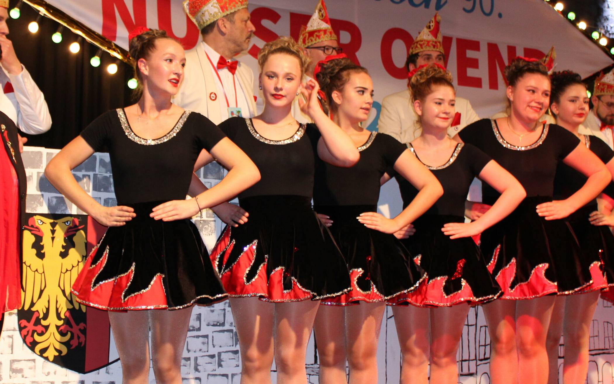 Die Tanzgarde des TSV Norf wird auch diesen „Nüsser Ovend“ veredeln.  