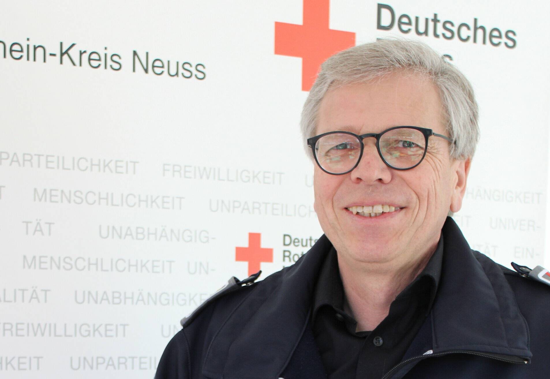 DRK-Vorstandssprecher Marc Dietrich ruft zur regelmäßigen Blutspende auf.  