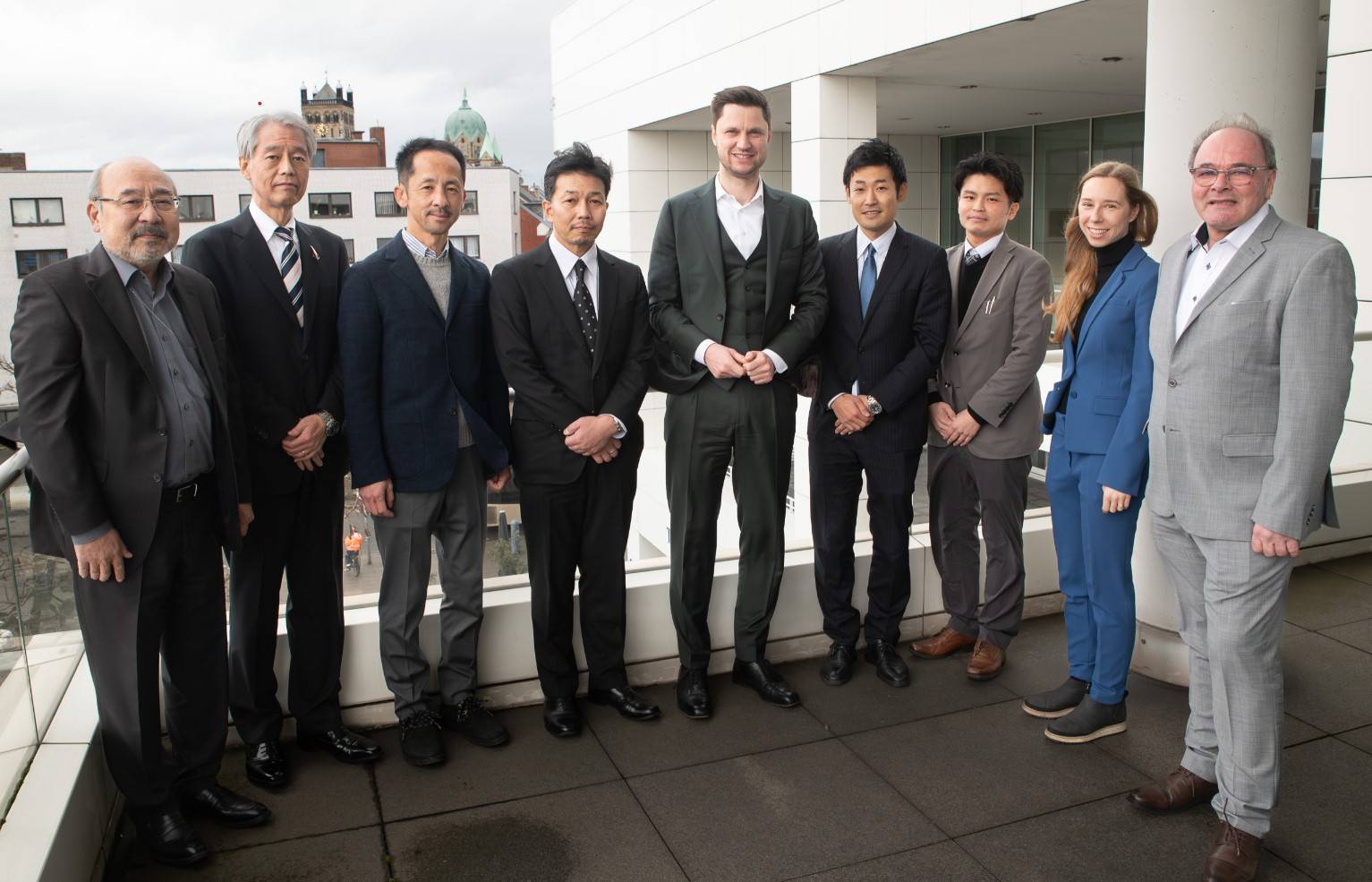 Unternehmer aus Japan 
zu Gast im Rhein-Kreis Neuss