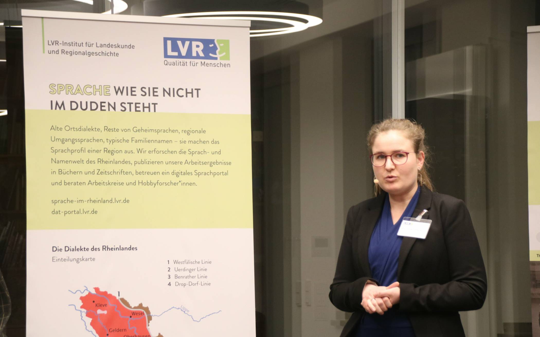 LVR-Sprachforscherin Dr. Charlotte Rein. Foto: LVR-Institut