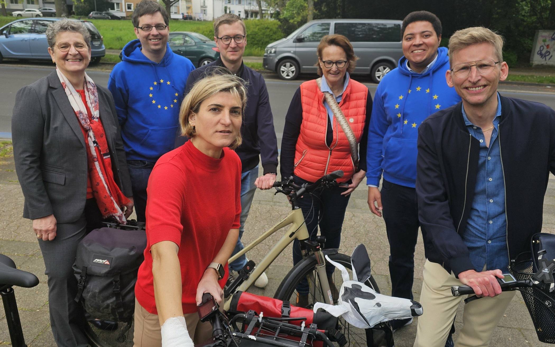 Die Sozialdemokraten laden zur Europa-Radtour ein
