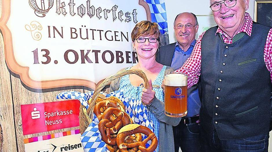 Büttgener Schützen feiern Oktoberfest wie im Original