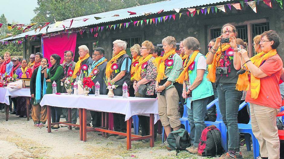 Kaarster besuchten Hilfsprojekte und Patenkinder in Nepal — Hilfe vor Ort