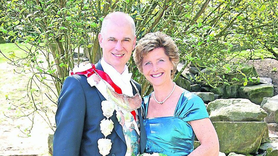 Matthias und Birgit Johnen — ganz spontan die Königswürde geholt