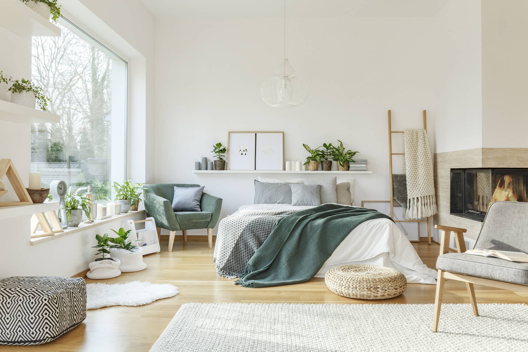    Das Schlafzimmer wird mit Hilfe professionellem Interior-Design zum repräsentativen Lifestyle-Raum aufgewertet. 
