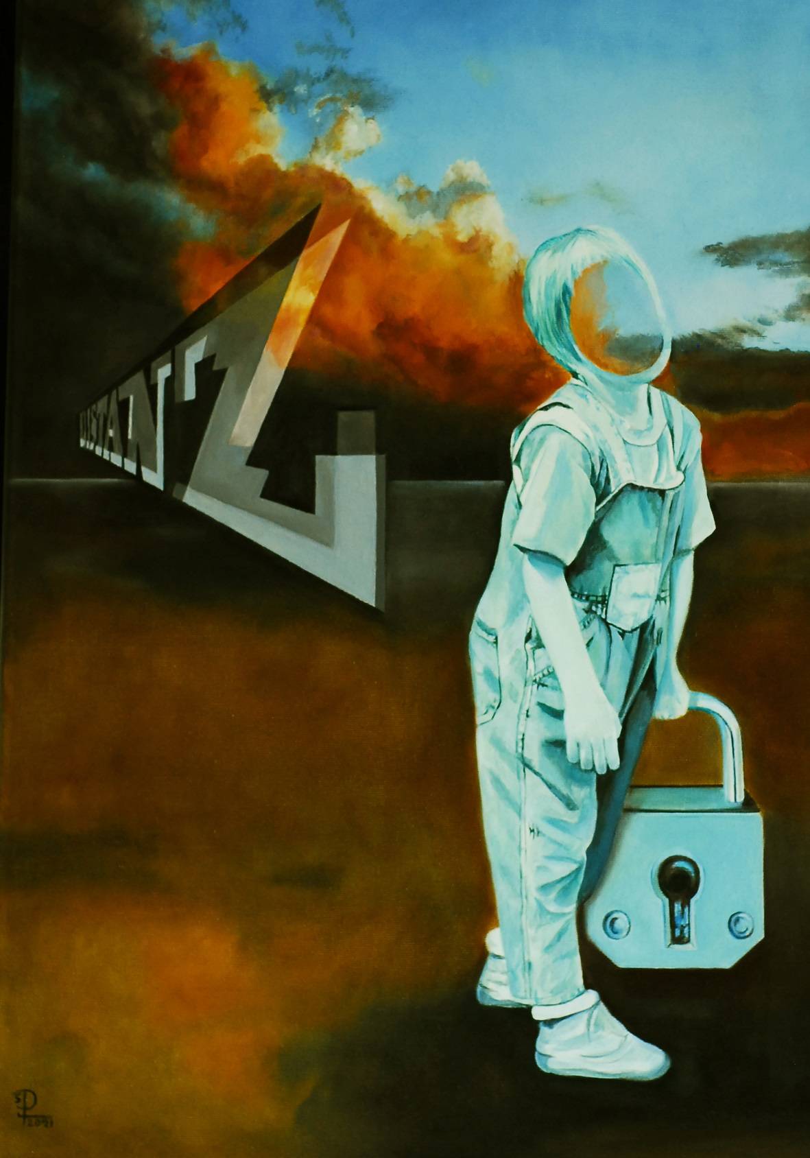 Unbekannte ließen sieben Gemälde der Künstlerin Susanne Pfefferkorn...