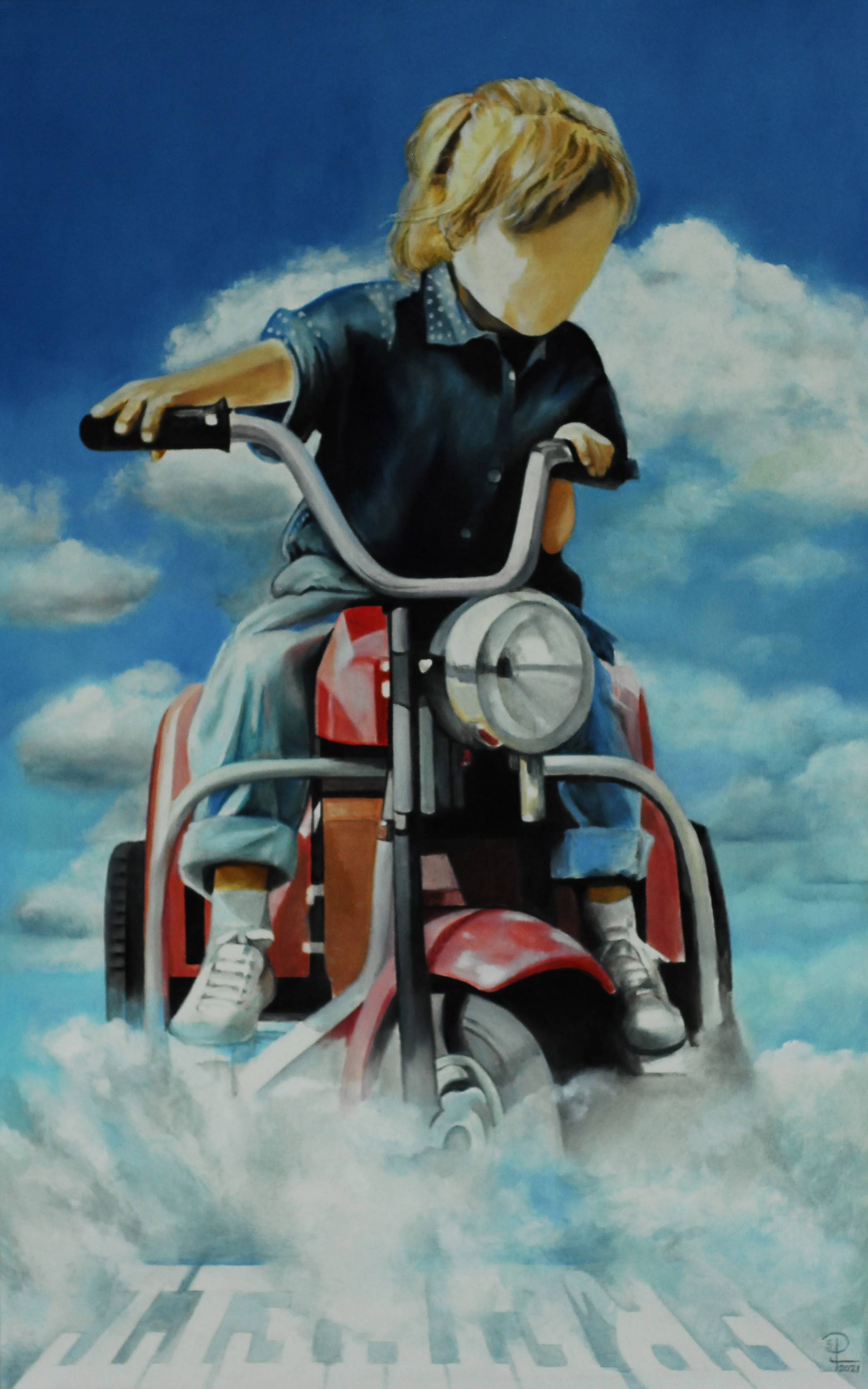 Unbekannte ließen sieben Gemälde der Künstlerin Susanne Pfefferkorn...