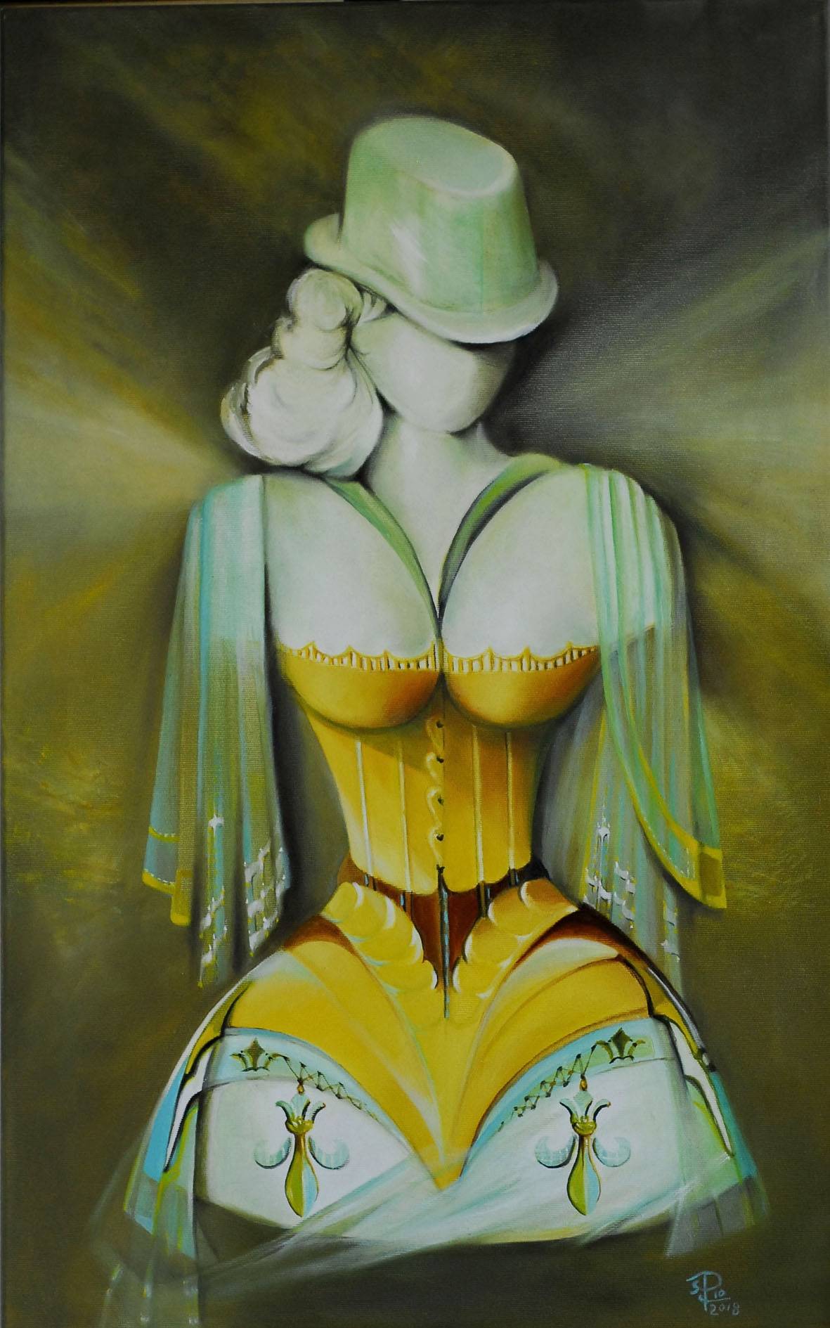 Unbekannte ließen sieben Gemälde der Künstlerin Susanne Pfefferkorn...