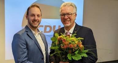 Sven Ladeck (links) ist neuer Vorsitzender