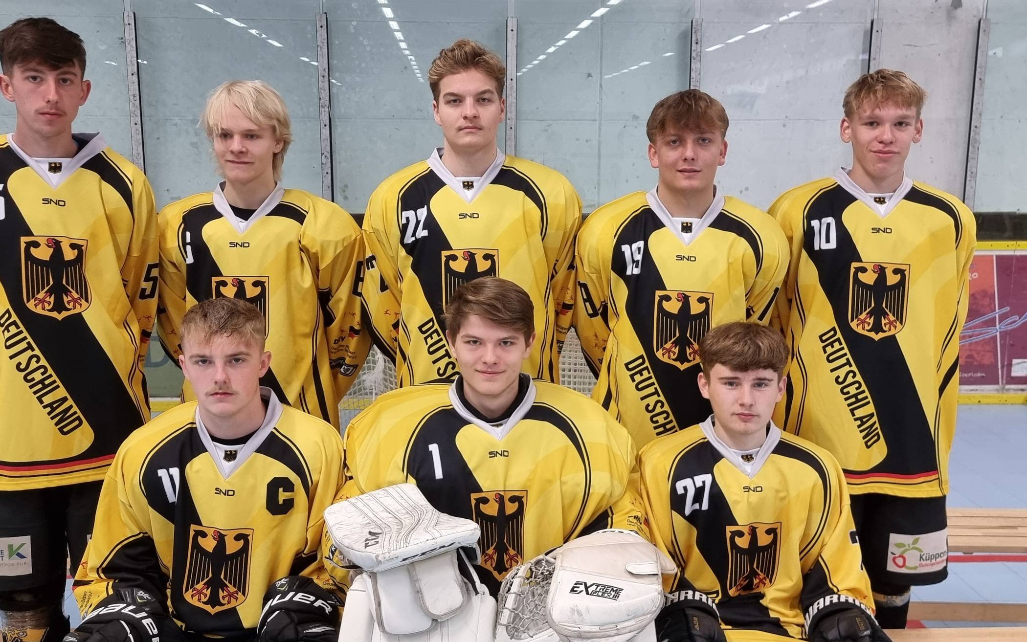 Skaterhockey: Acht Kaarster spielen für die U19 Nationalmannschaft bei der EM in England
