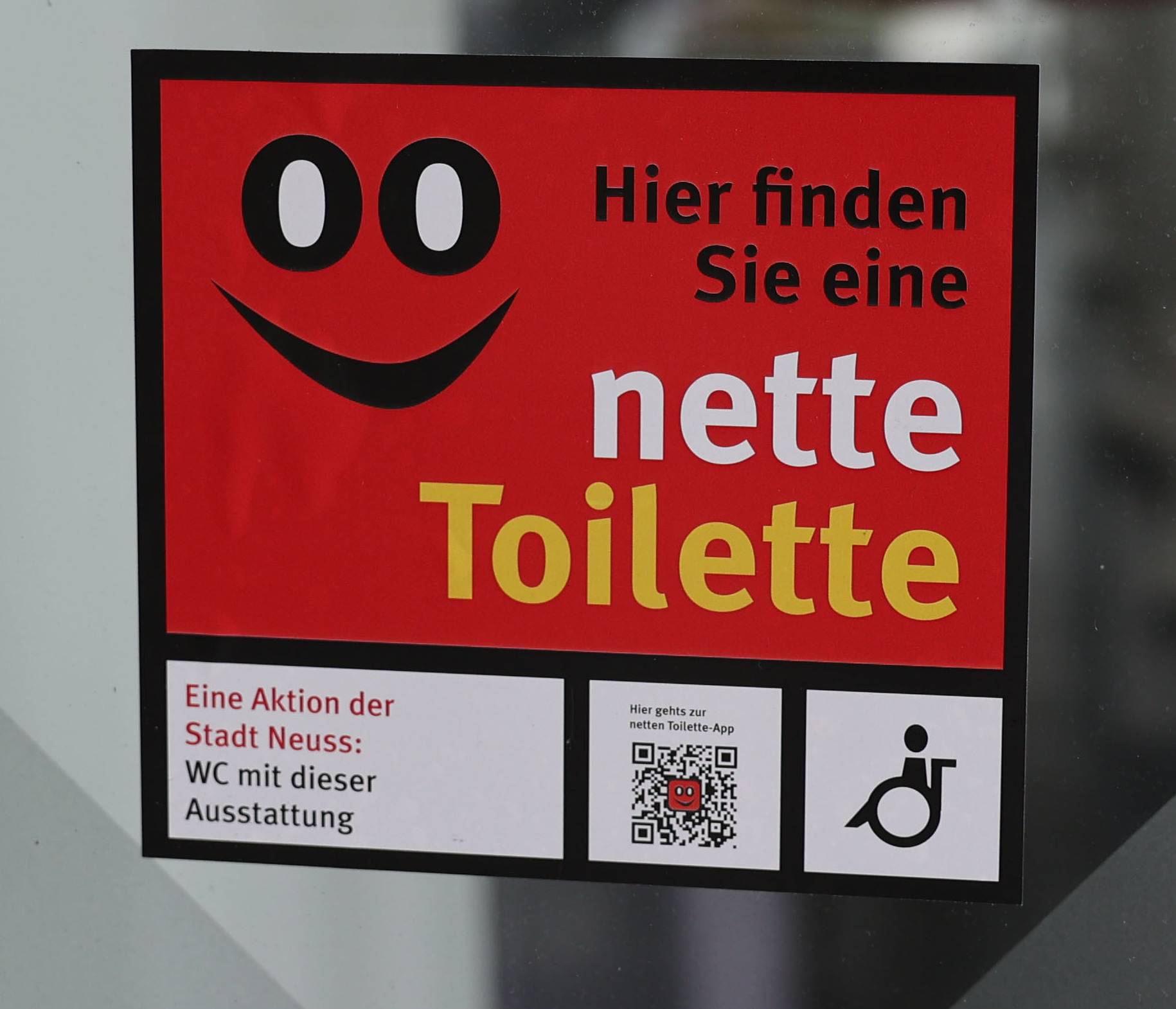 Nette Toilette In Der Nähe Wo Sie in der Innenstadt eine "Nette Toilette" finden
