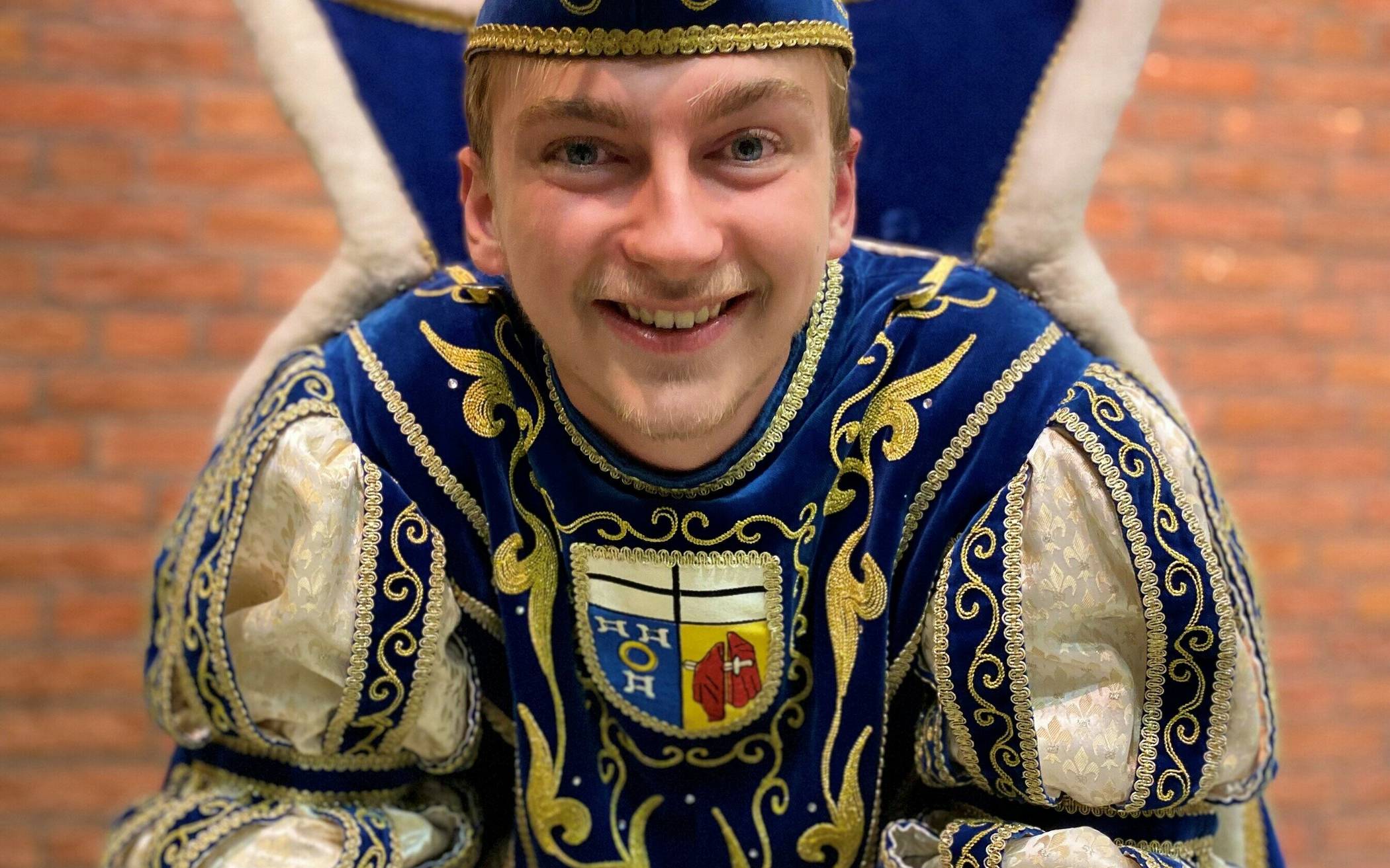  Raphael Leßmann ist der jüngste Karnevalsprinz in der Kaarster Stadtgeschichte. 