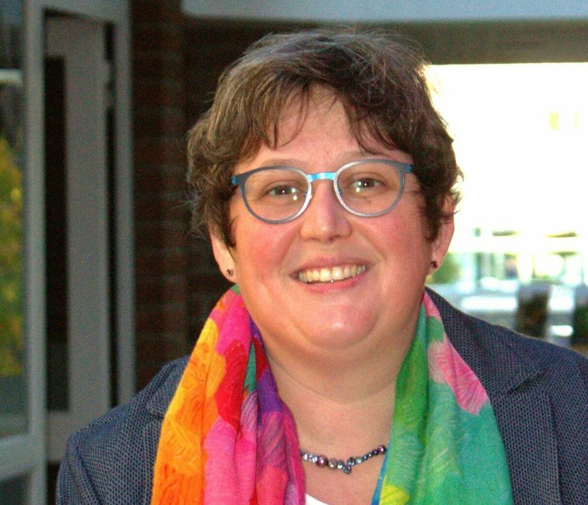  Susanne Helpenstein, kommissarische Leiterin der Telefonseelsorge Neuss. 