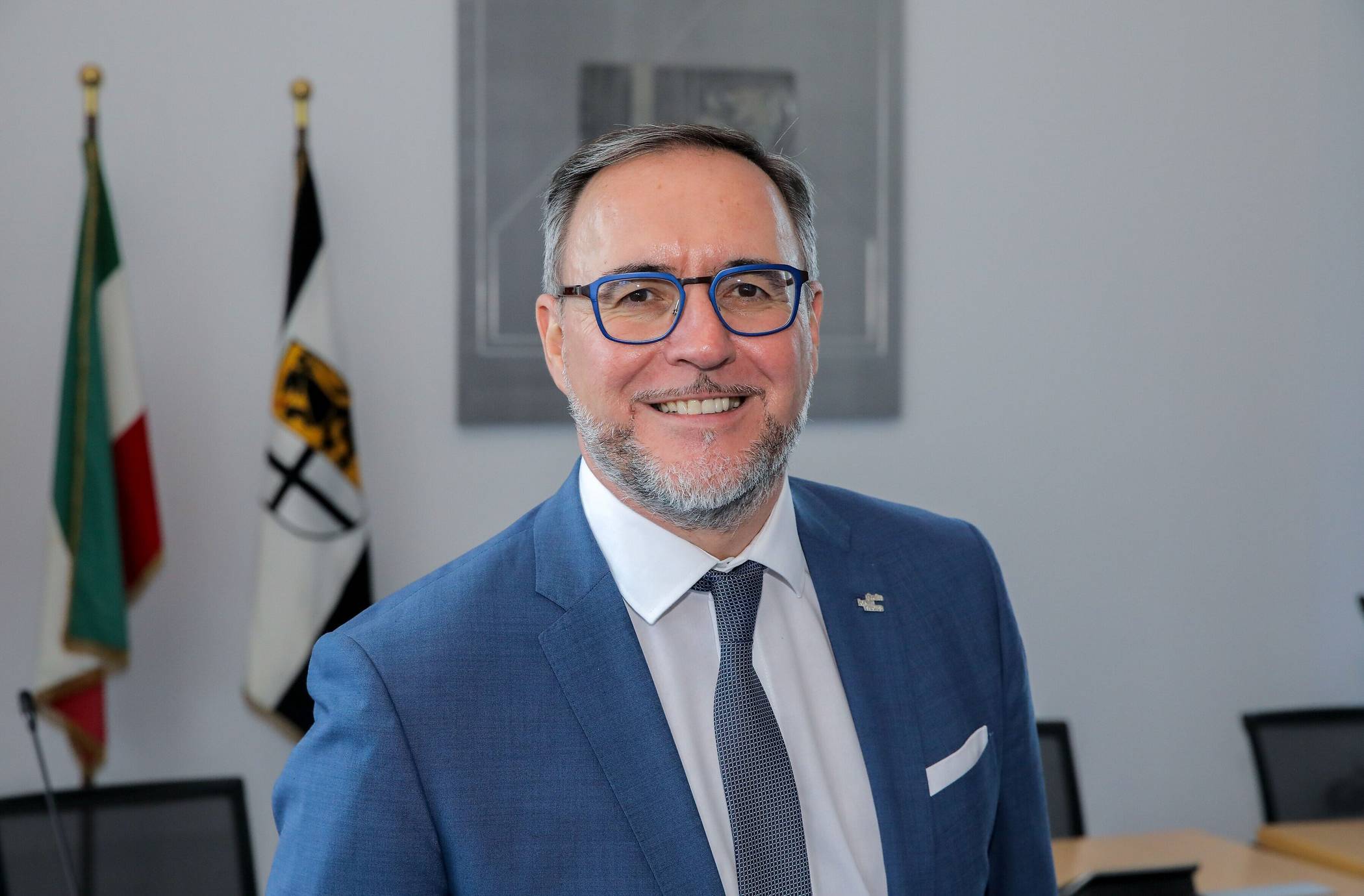  „Die Zukunft gehört dem digitalen Planen, Bauen und Gebäudeunterhalten“: Dezernent Harald Vieten über die Digitalisierung der Infrastruktur des Rhein-Kreises Neuss.  