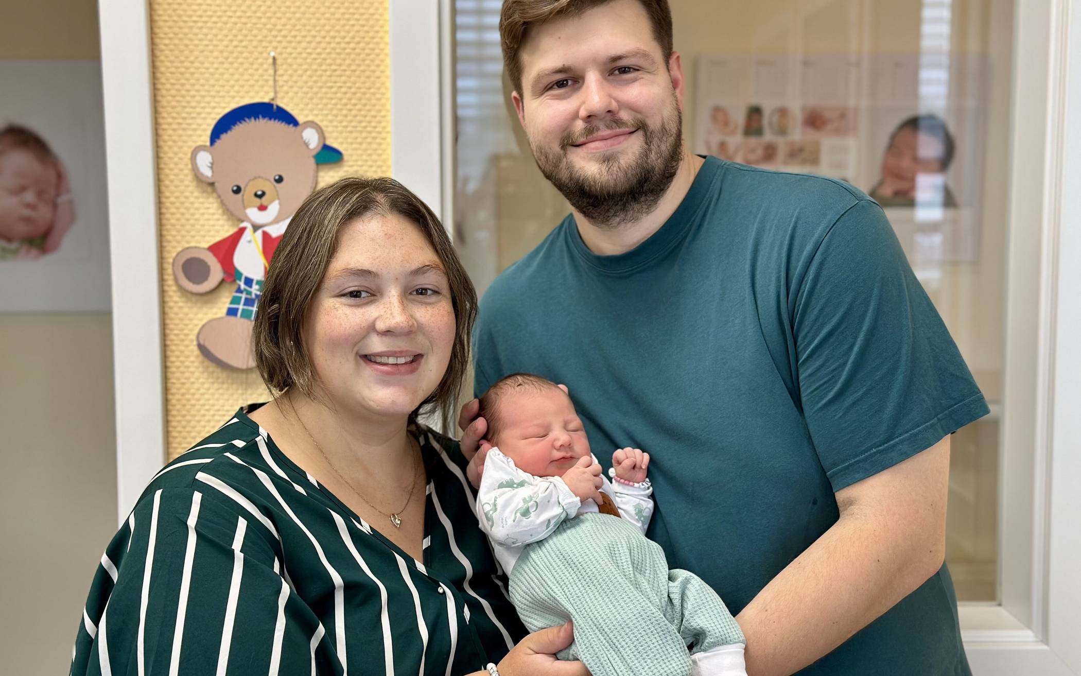 Sven und Angelina Dabek mit ihrer