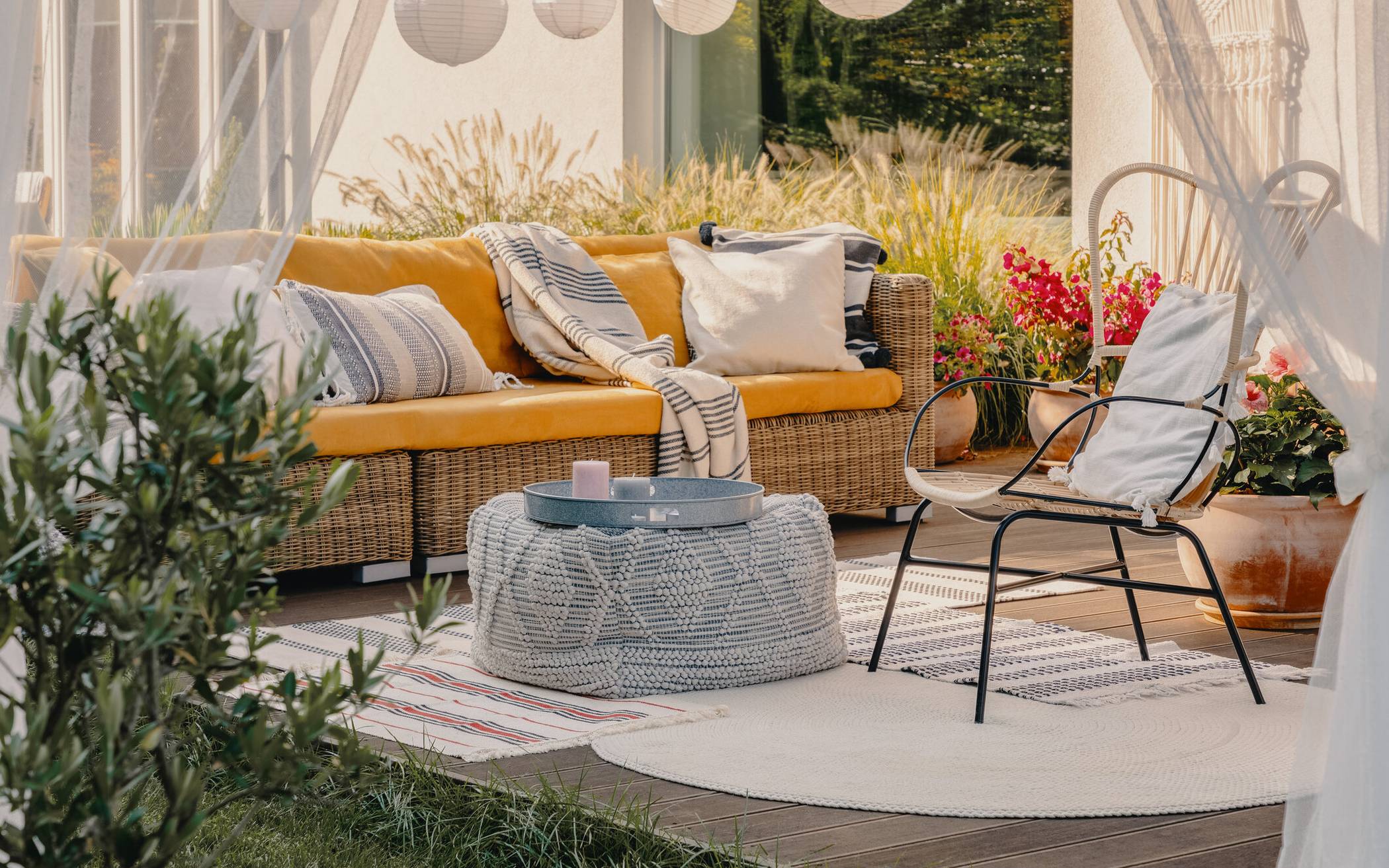 Geselligkeit unter freiem Himmel