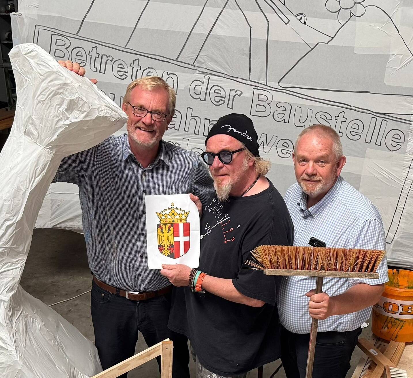 Im Hause Haeffs herrscht seit 40 Jahren das Fackelbau-Fieber