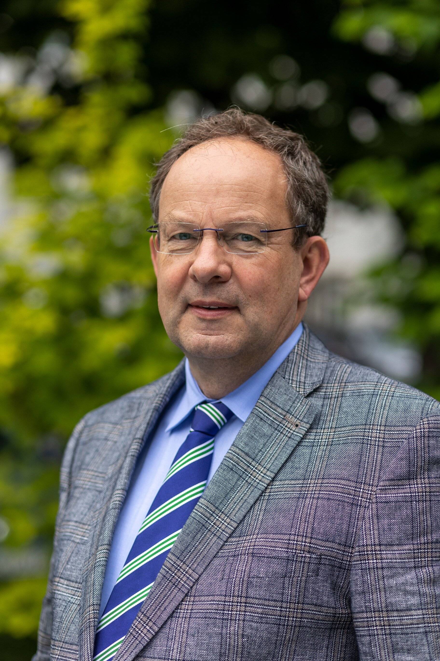  Der Vorsitzende des Verbandes Unternehmerschaft Niederrhein, Ralf Schwartz. 