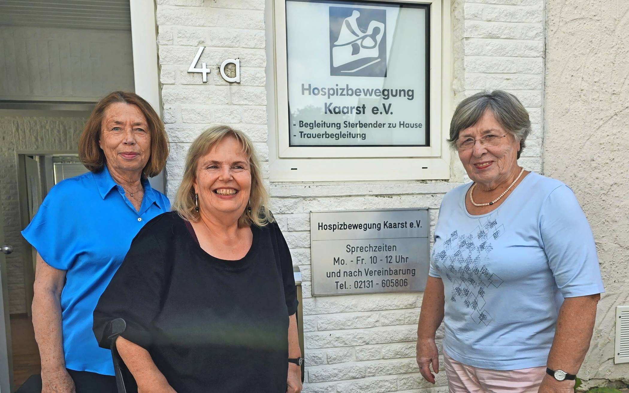 Ehrenamtlerin Angelika Weinstrauch, Geschäftsführerin Andrea Lißke