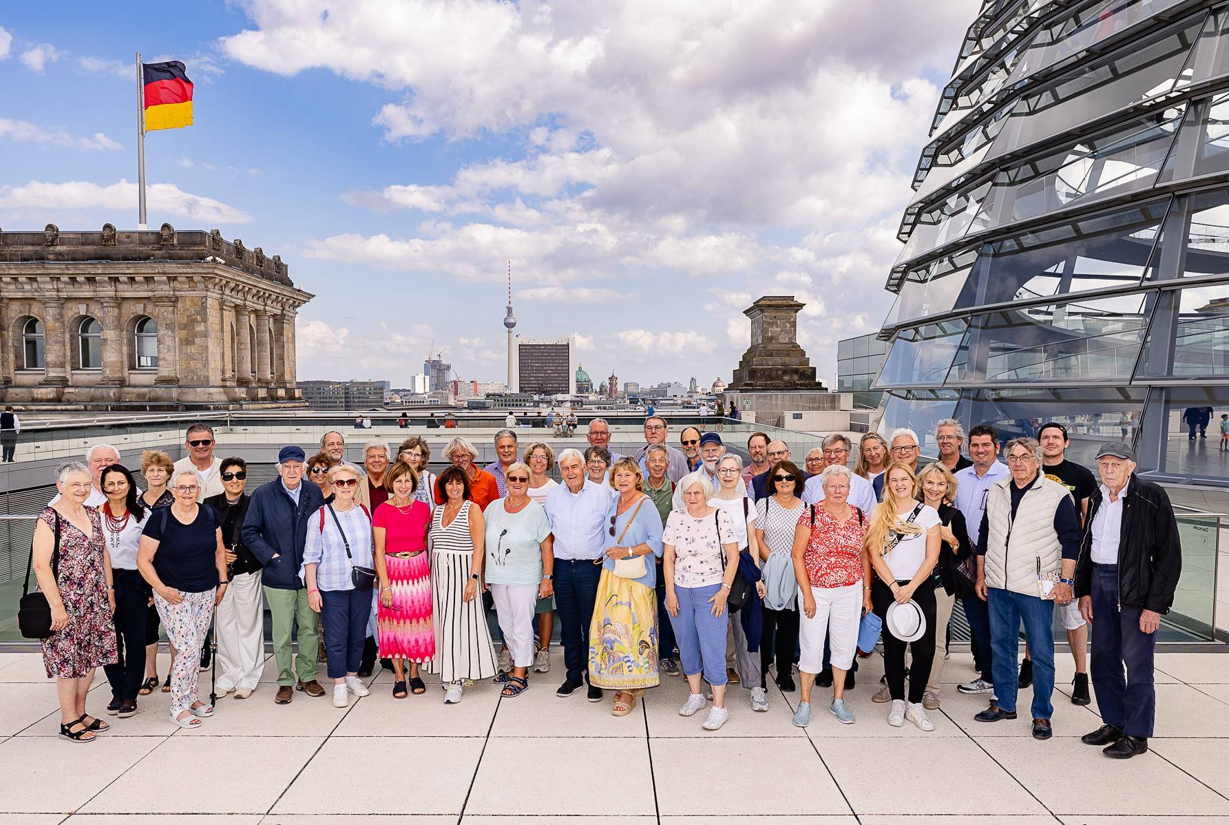 Politisch interessierte Bürger aus dem Wahlkreis