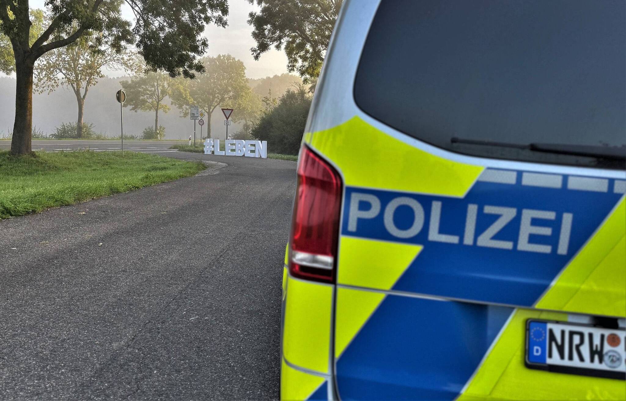 Die Polizei mahnt mit der Aktion