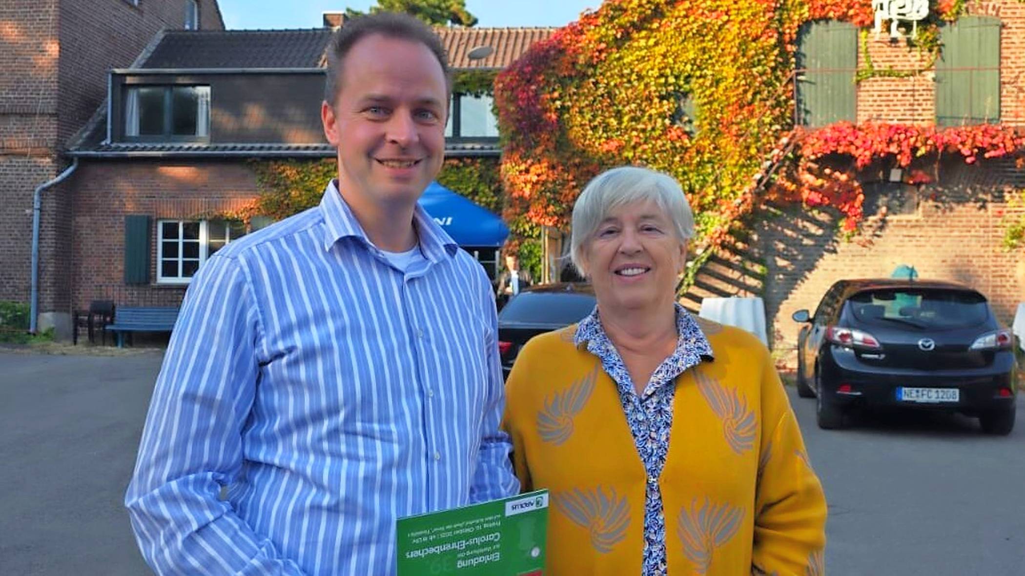 Lars Christoph, Vorsitzender der Gesellschaft Carolus