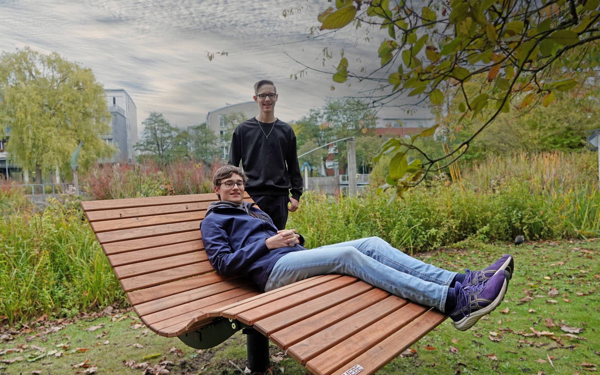 Jonatan Rölig und Liam Schroers vom