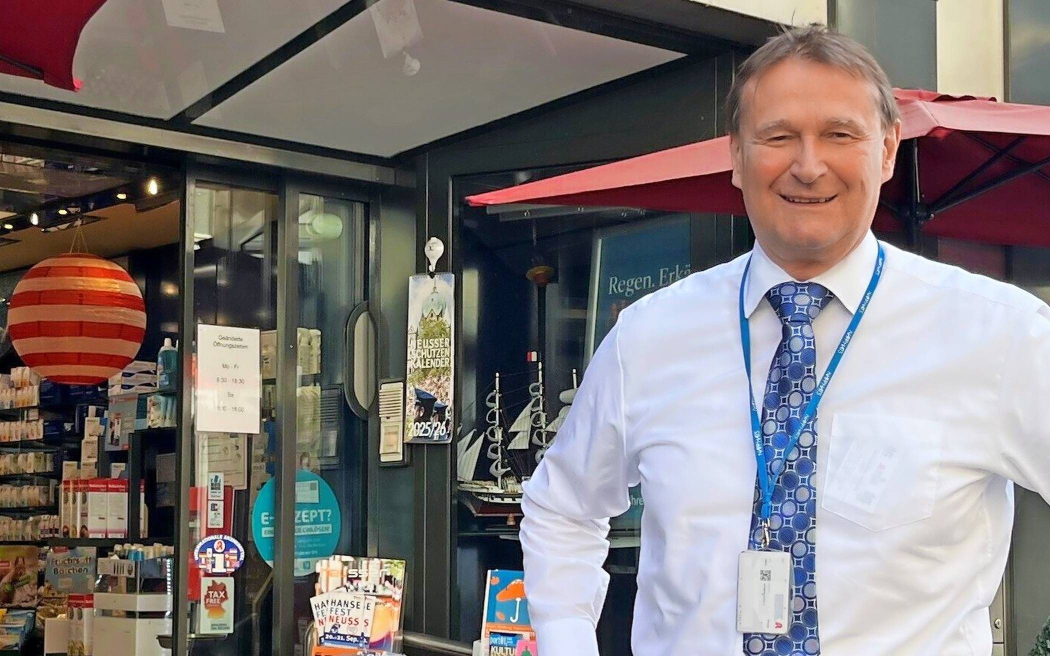 Christoph Napp-Saarbourg freut sich über das