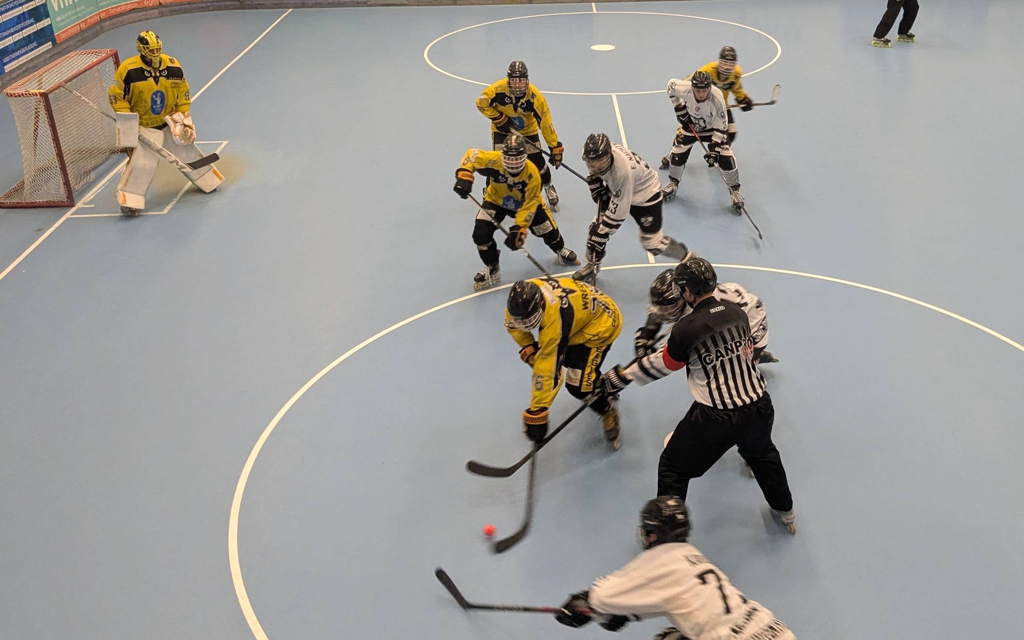 „Volle Hütte“ in Duisburg. Die Adler