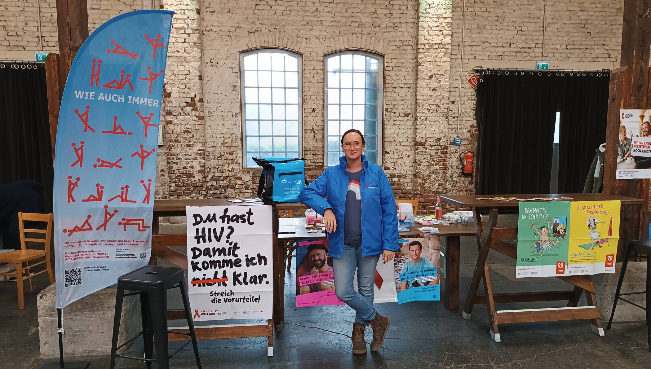 Csilla Patocs ist Ansprechpartnerin zum Thema Aids im Kreisgesundheitsamt.  