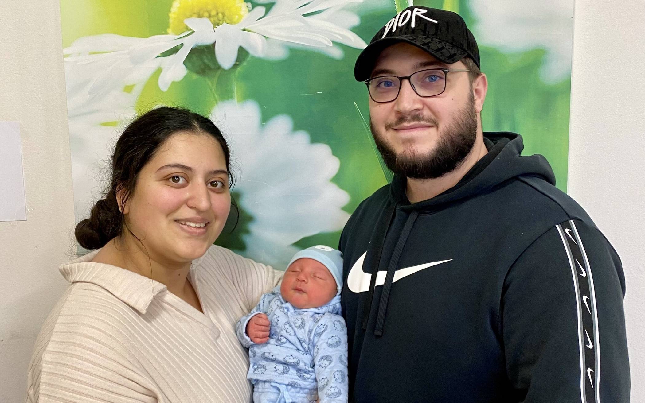 Roxana und Vladut Malei mit ihrem