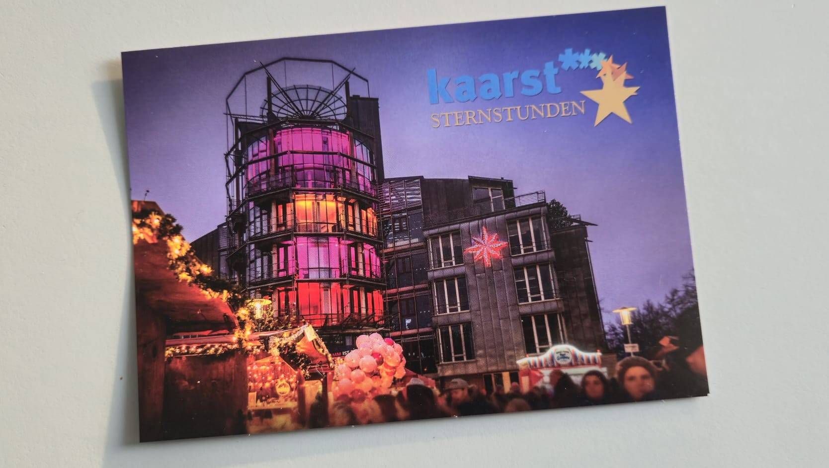 Das Motiv für die Kaarster Weihnachtspostkarte