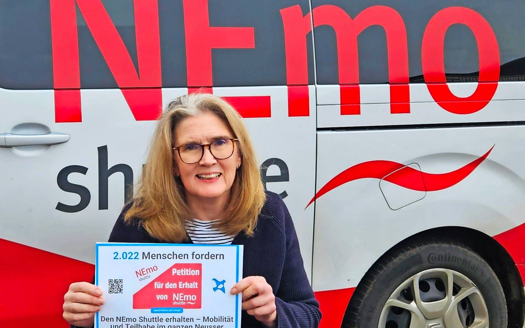 Anett Fries-Rosenthal hat die Petition für