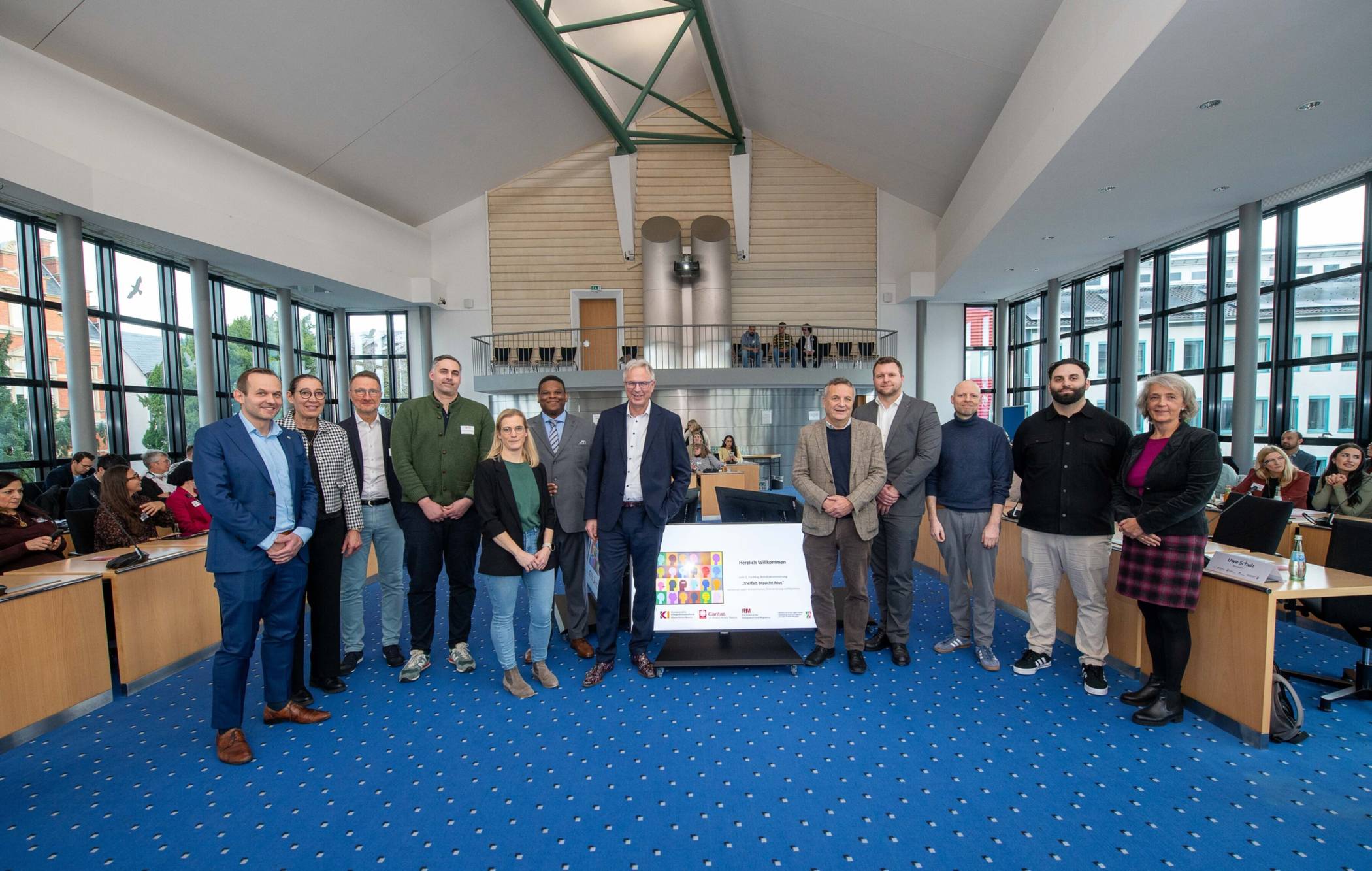  Die Veranstalter zeigten sich äußerst zufrieden mit dem Erfolg des Fachtages im Kreissitzungssaal Grevenbroich.    