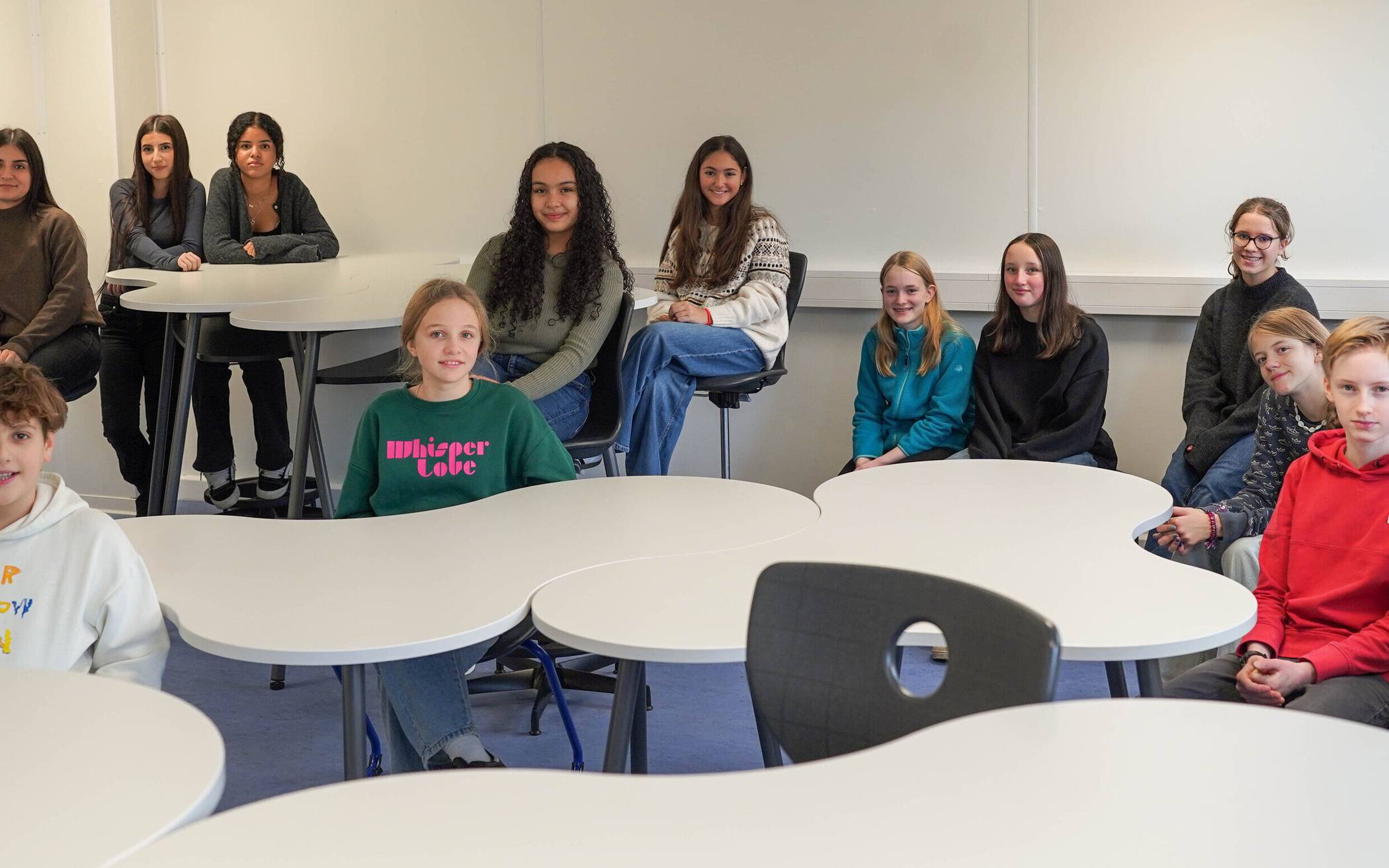 Die neuen Möbel für die Lernateliers