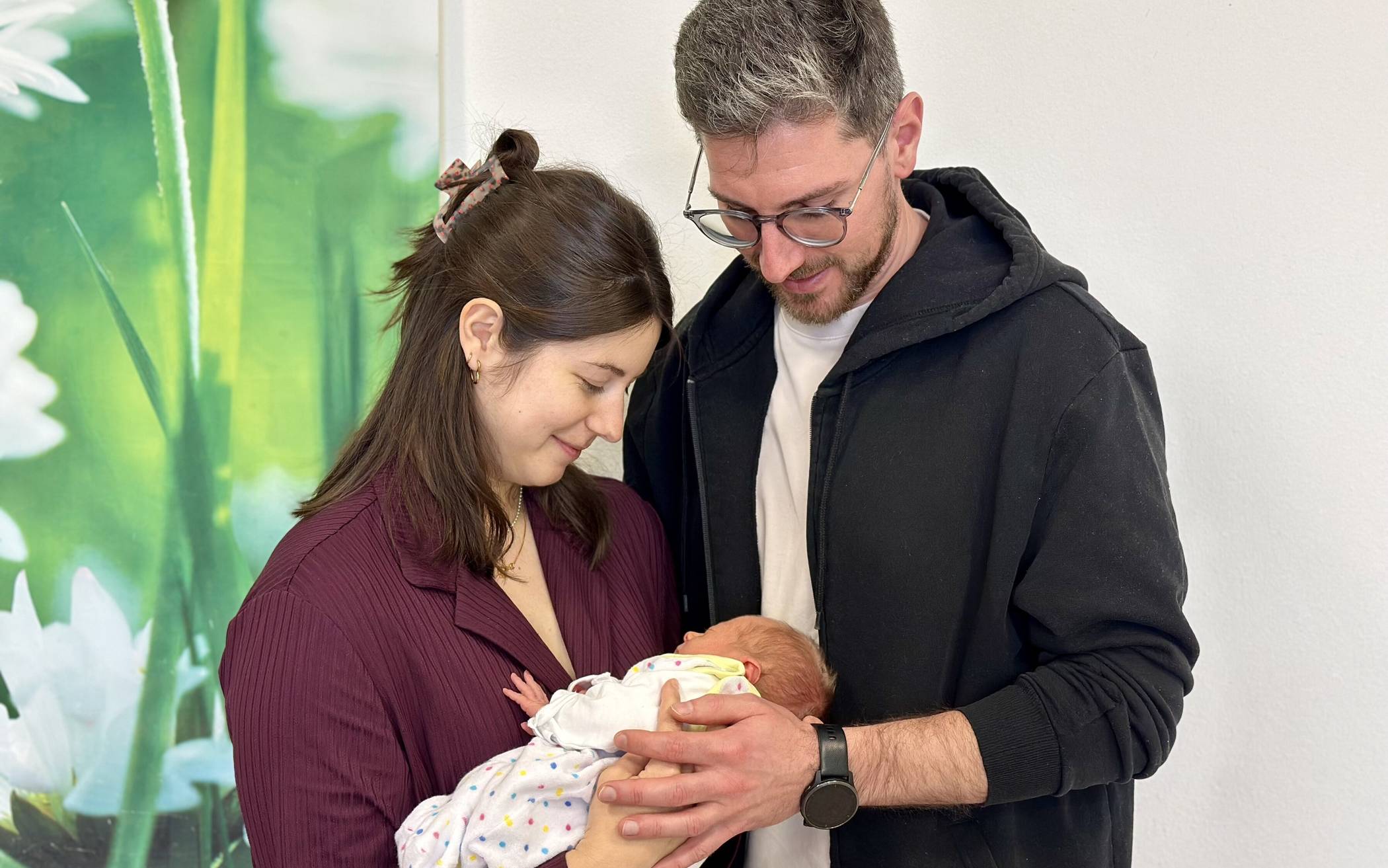 Charlotte und Patrick Wienhold mit ihrer