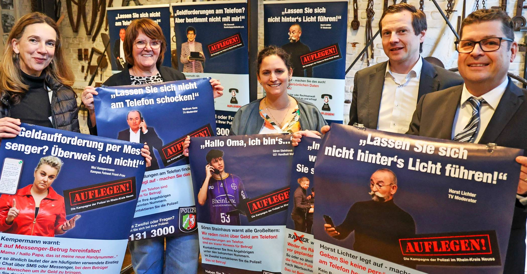 Gegen Abzocker am Telefon hilft: Auflegen!