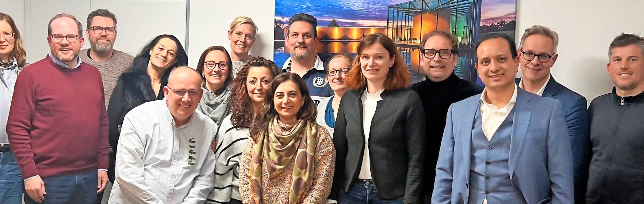 Vertreter der Schulpflegschaftsvorsitzenden der Dreikönigenschule hatten