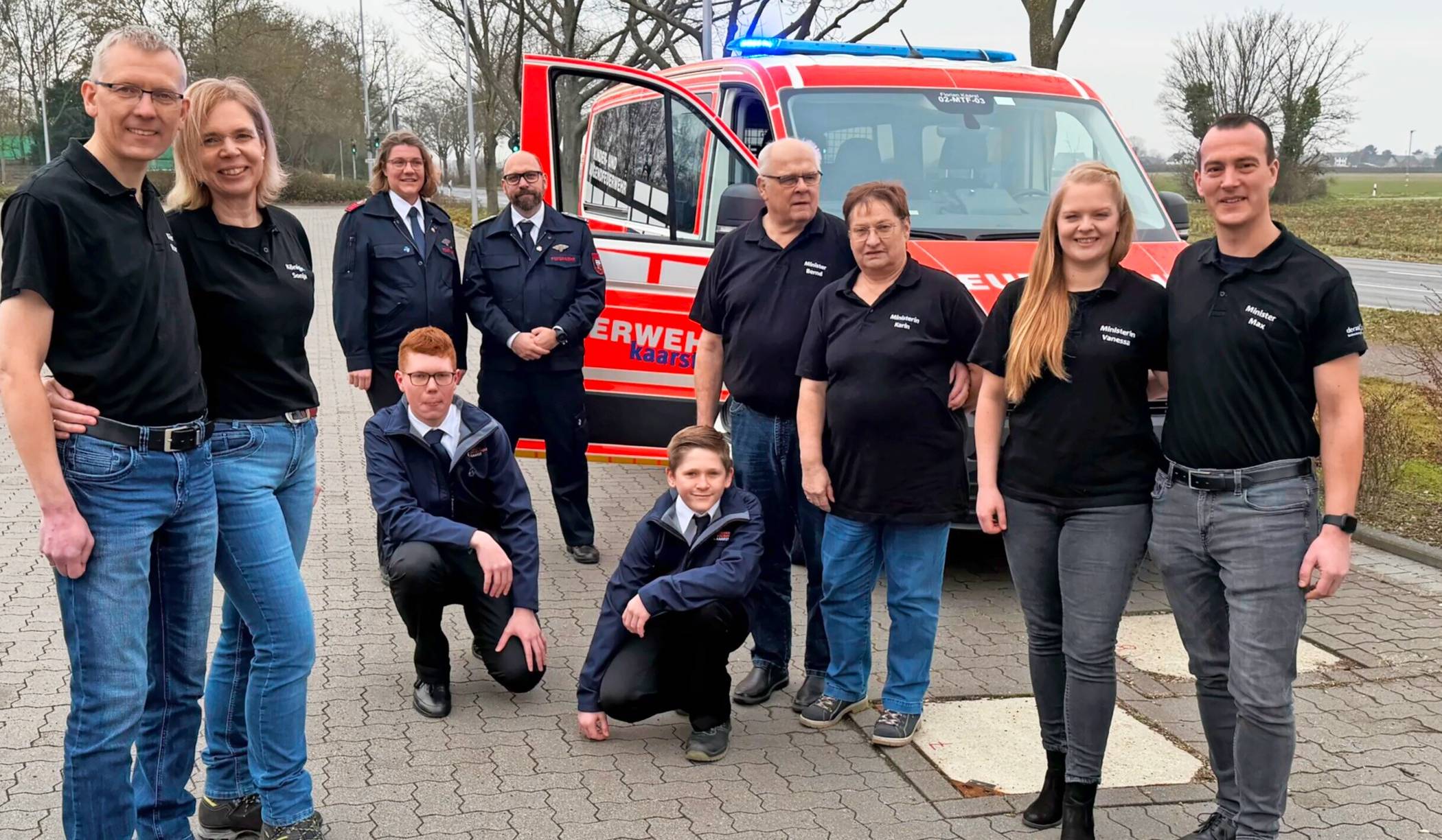Großzügige Spende des Königshauses begeistert die Kaarster Feuerwehr