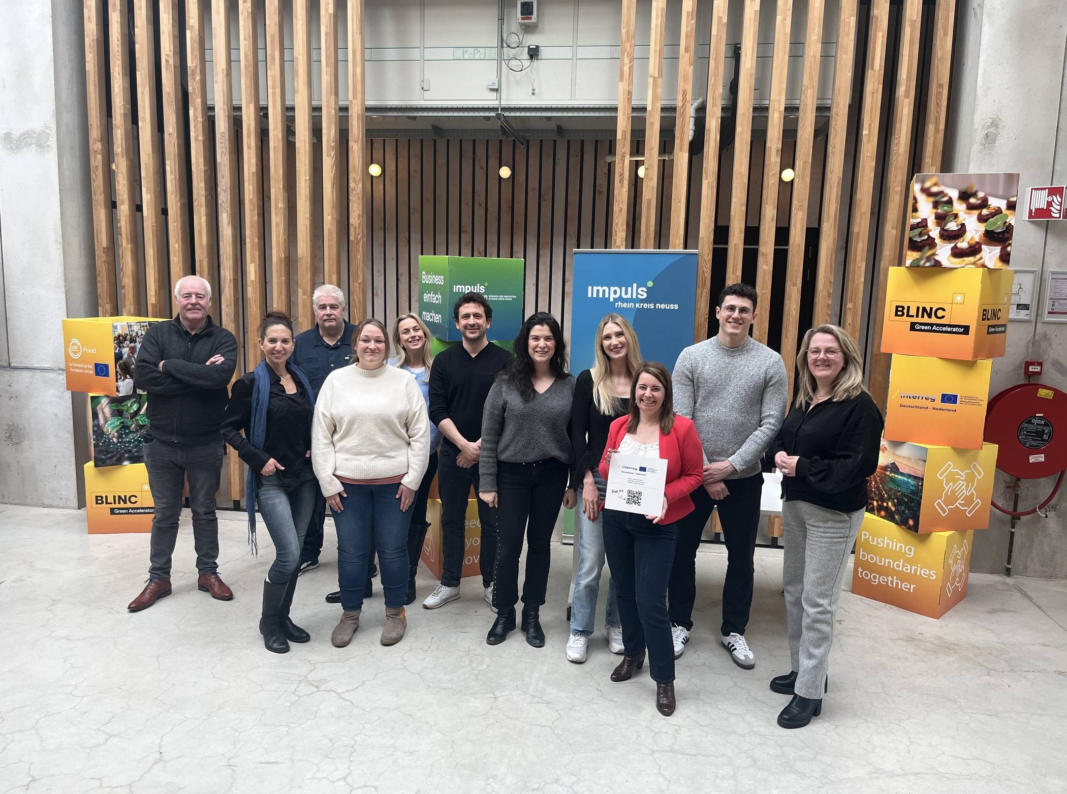 Das Treffen fand auf dem Brightlands Campus Greenport in Venlo statt.  