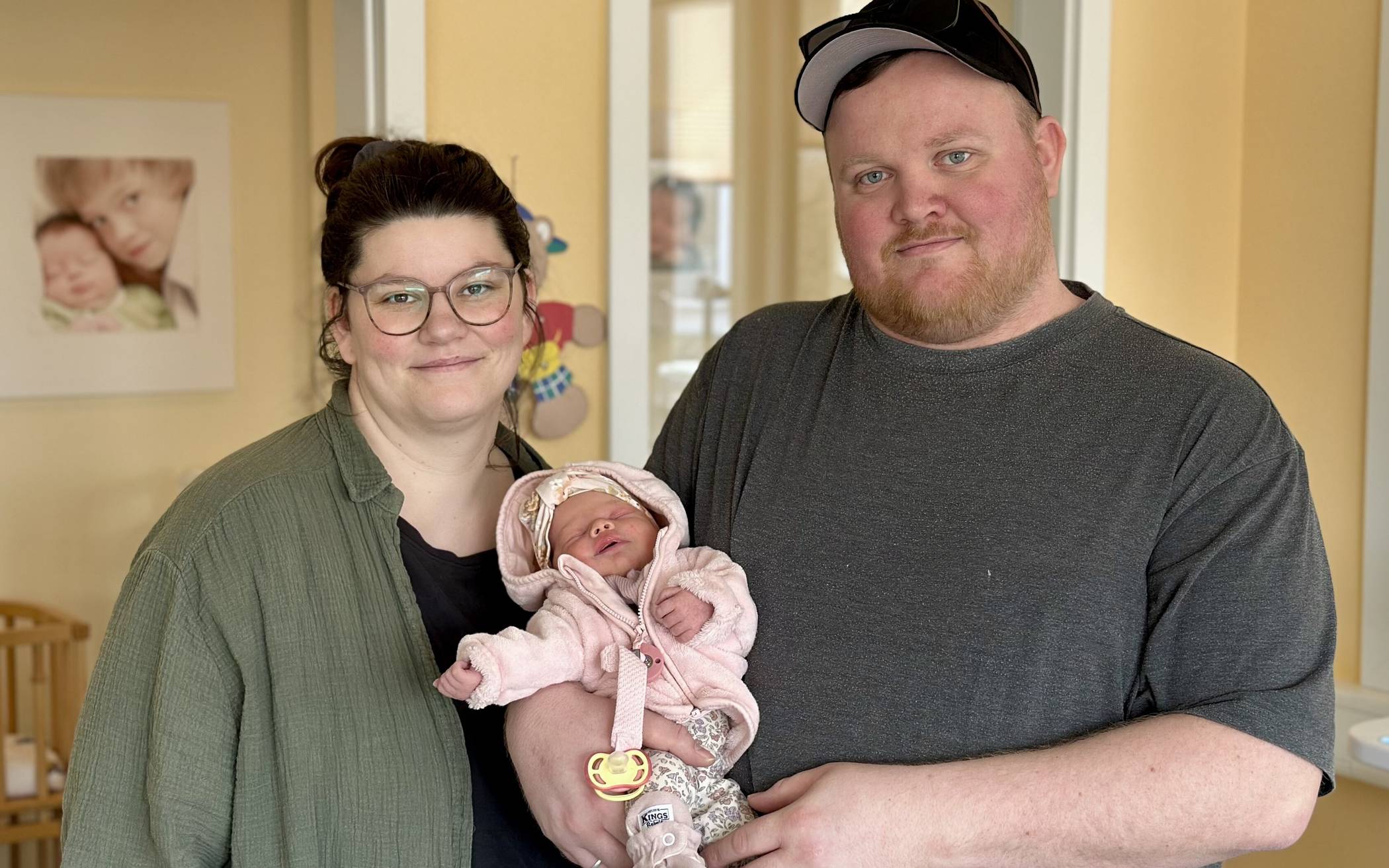 Lea und Daniel Steinbild mit ihrer