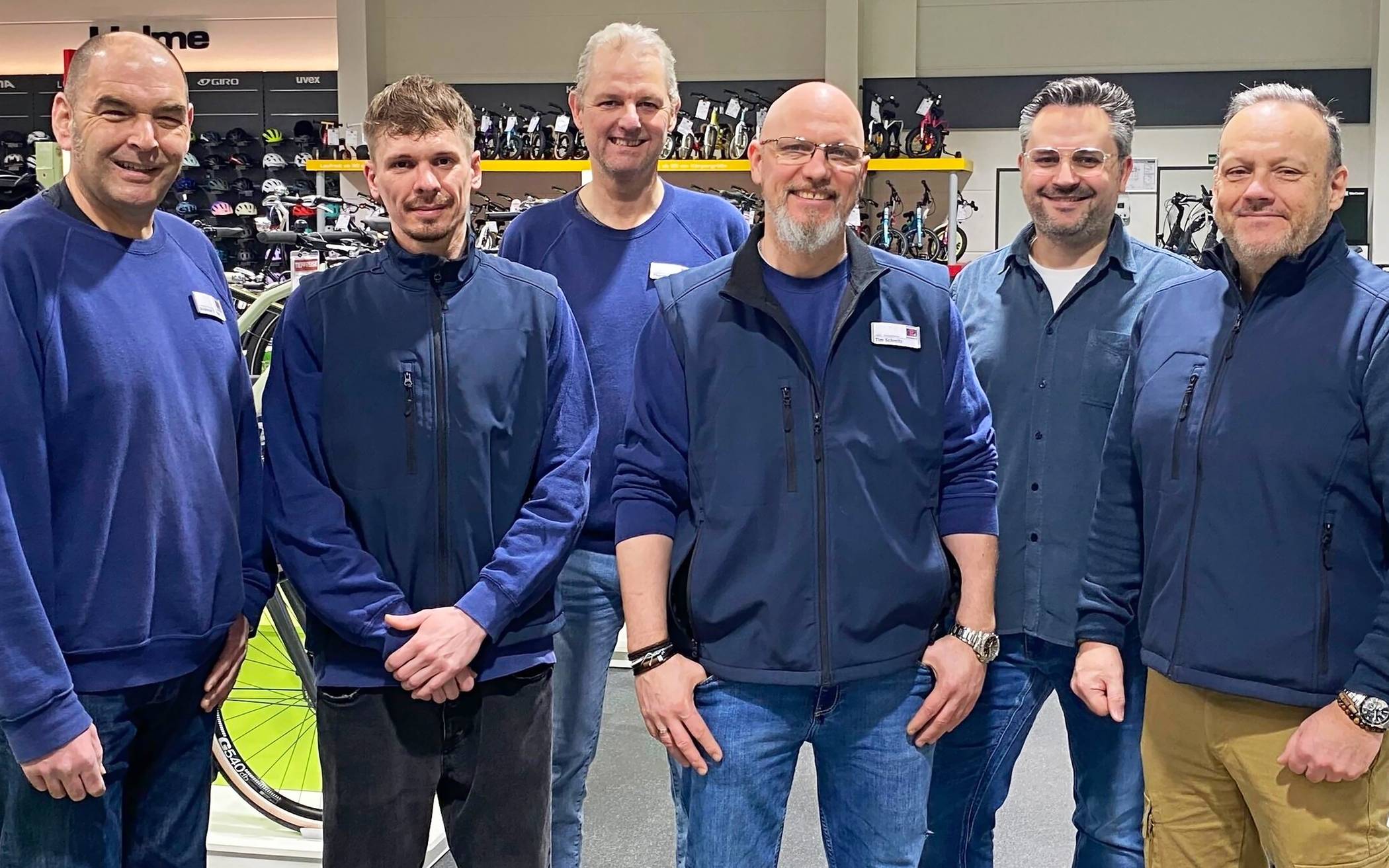   Das Team vom Radfachmarkt Birkenstock wünscht viel Glück!  