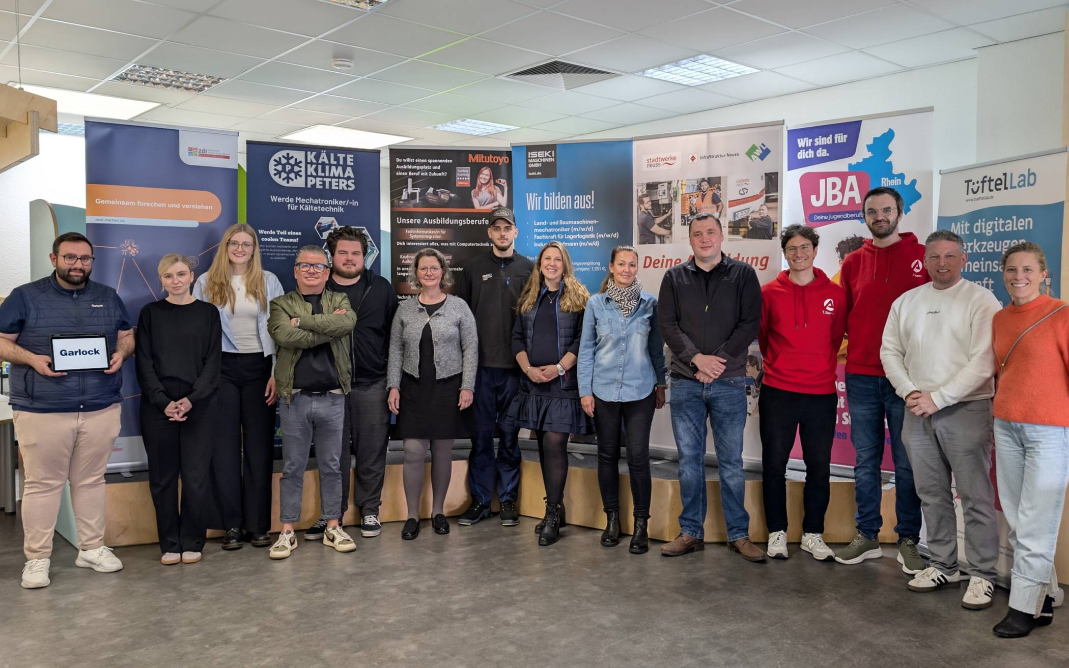 Unternehmen aus dem MINT-Bereich stellten sich