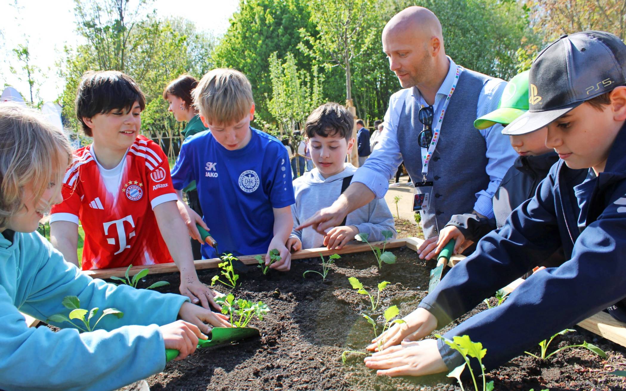 Im Grünen Klassenzimmer soll Lernen zum Erlebnis werden