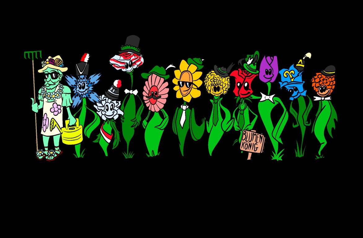 Wenn selbst Quirinus zu Harke und Gießkanne greift ...