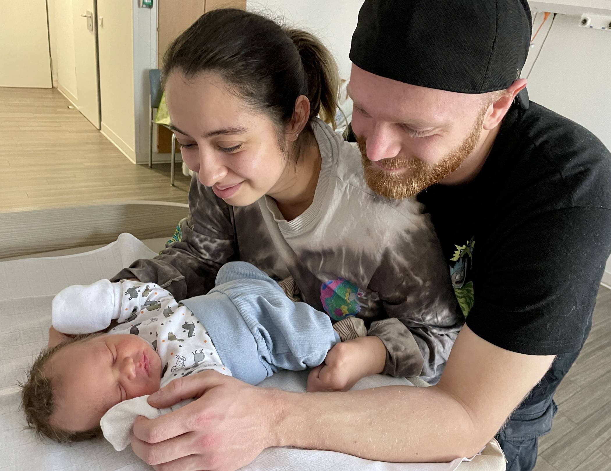  Angelina Diemann und Lukas Freyenberg mit ihrem Louis Wayne.   