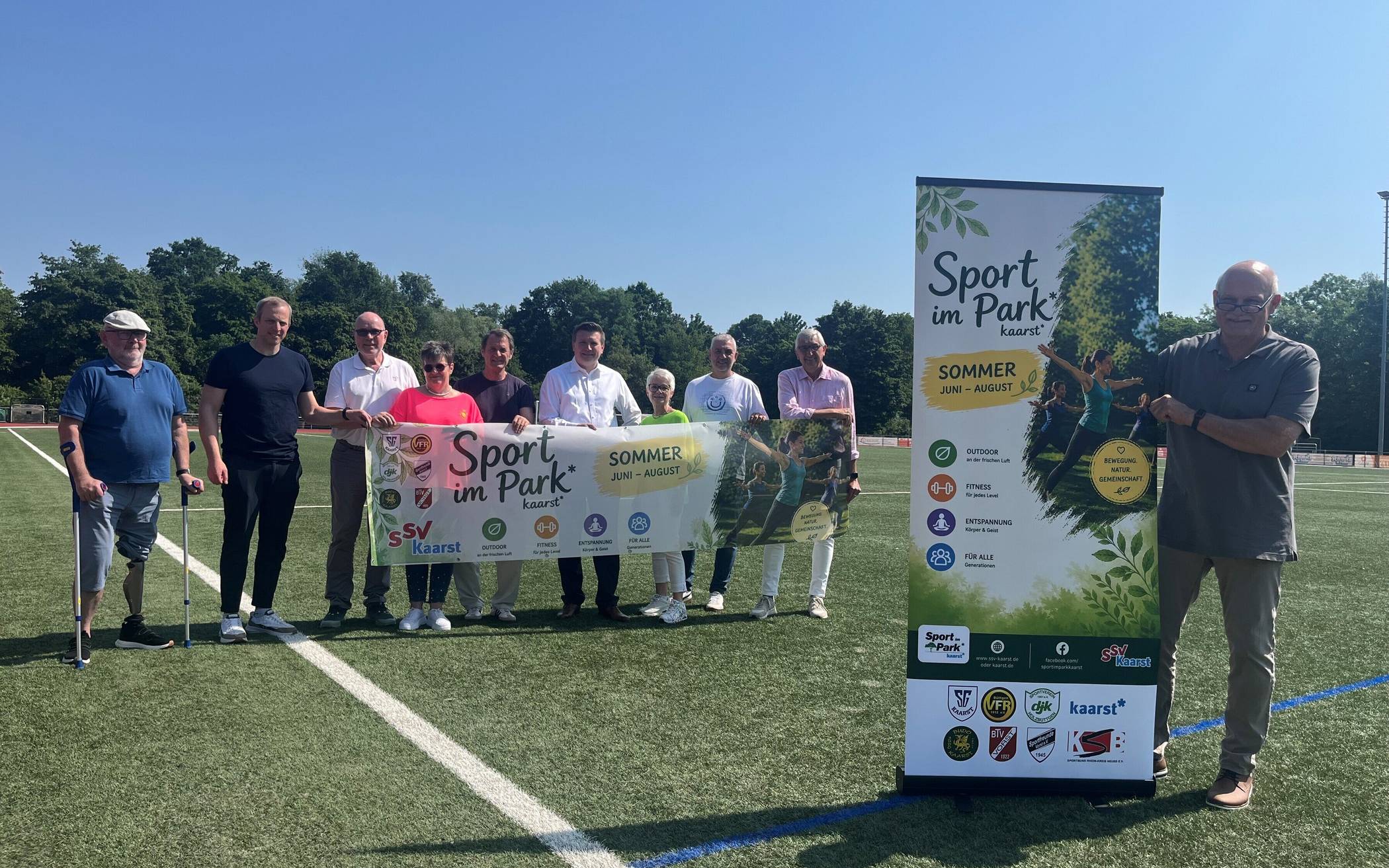 Sport im Park: Für „körperliche, geistige und soziale Gesundheit“