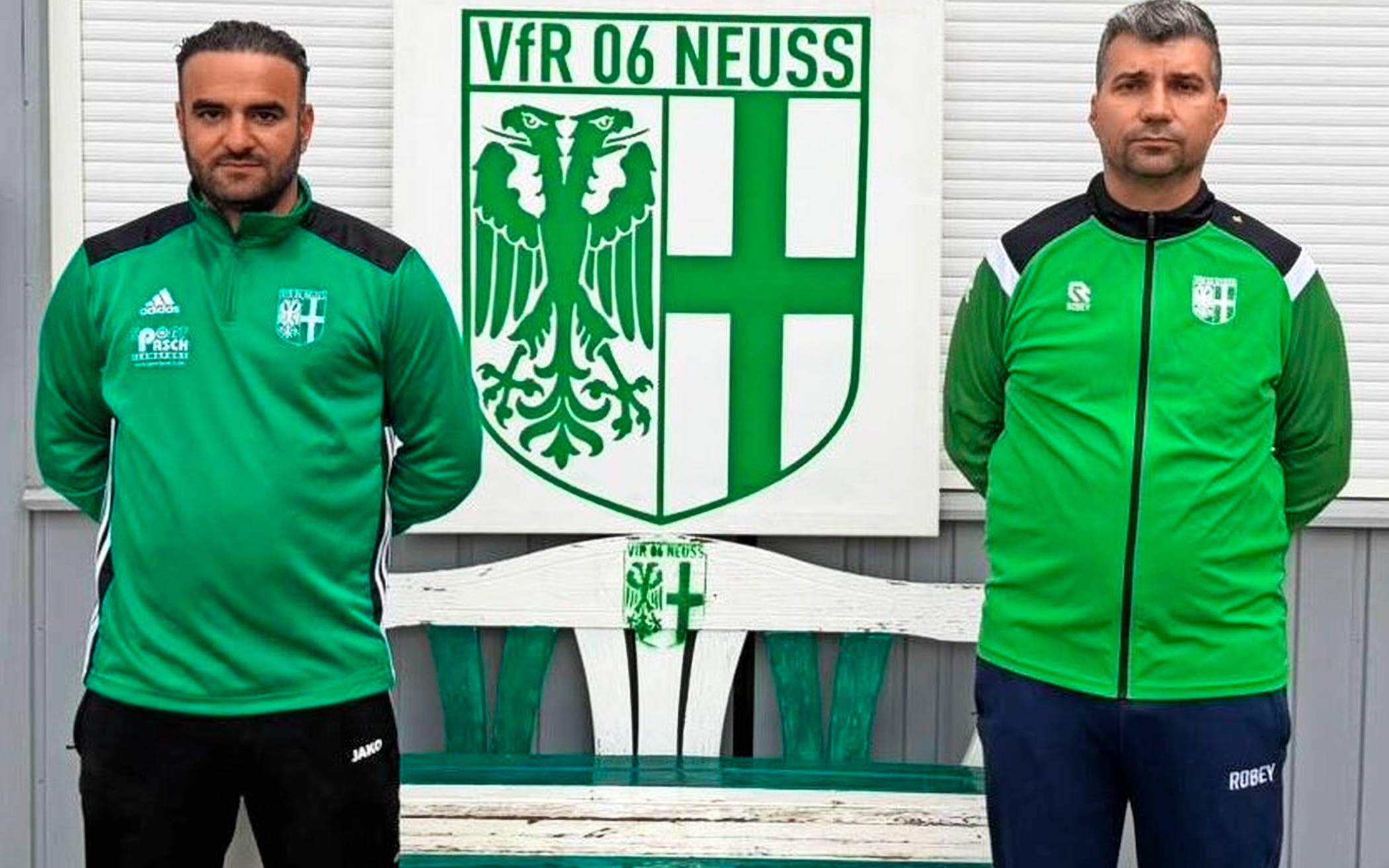  Yildirim Yilmaz (r.) und sein Trainerkollege Hewa Salahuddin wollen die Diskussion über Rassismus auf Fußballplätzen entfachen.  