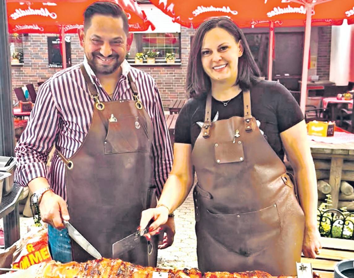 Jelena und Bora Milosevic.